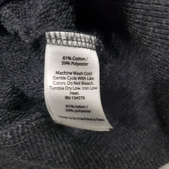 Vineyard Vines Sweatshirt Mens Small Gray Full Zip Hoodie Long Sleeve - Picture 5 of 13